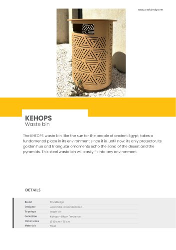 KEHOPS Waste bin