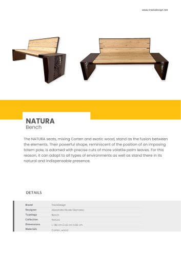 NATURA Bench