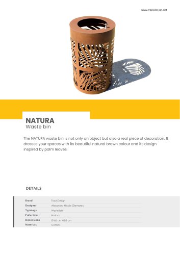 NATURA Waste bin