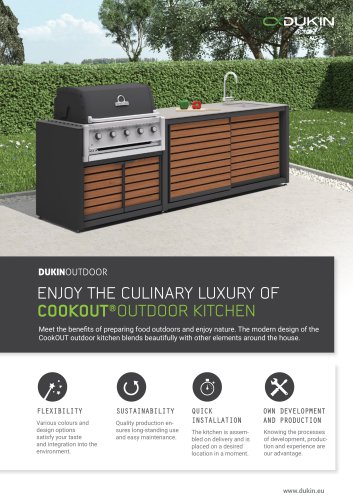 COOKOUT® Outdoor Kitchen Flyer