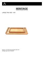 LARGE TRAY REF. 1051