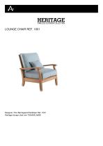 LOUNGE CHAIR REF. 1001