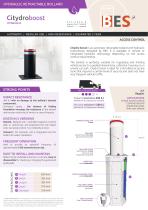 CITYDRO BOOST 600 Hydraulic retractable bollard