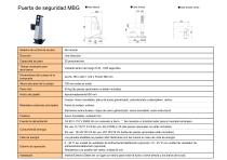 Puerta de seguridad MBG - 2