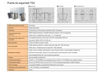 Puerta de seguridad TG2 - 2