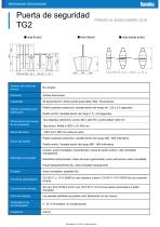 Security Gates Product Information with QR code（Spanish） - 4