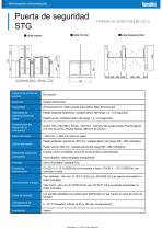 Security Gates Product Information with QR code（Spanish） - 6