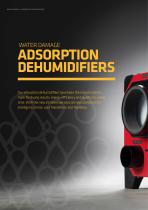 ADSORPTION DEHUMIDIFIERS