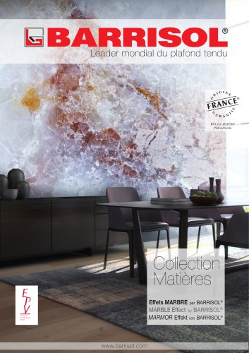 Collection Matières Marble Effect by BARRISOL