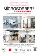 Tabiques acusticas y de confinamiento MICROSORBER® by BARRISOL® - 1