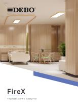 DEBO FireX - Fireproof Panels