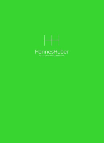 Hannes Huber STAHLART all products