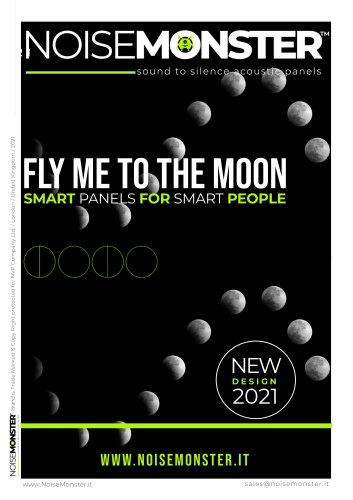 NoiseMonster Fly Me To The Moon Acoustic Fabric Wall Panels Catalogue