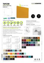 TRAPEZIUM Acoustic Fabric Panel / Product Data Sheet