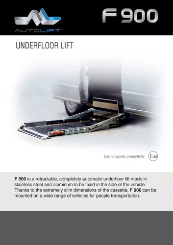 F900 - UNDERFLOOR LIFT