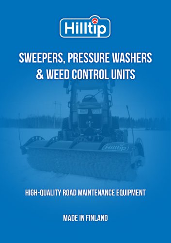 sweepers, pressure washers  & weed control units