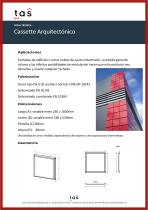 Cassette Arquitectonico