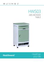 HWS03 ABS Bedside Table