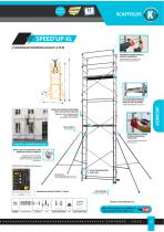 SCAFFOLDS SPEED’UP XL