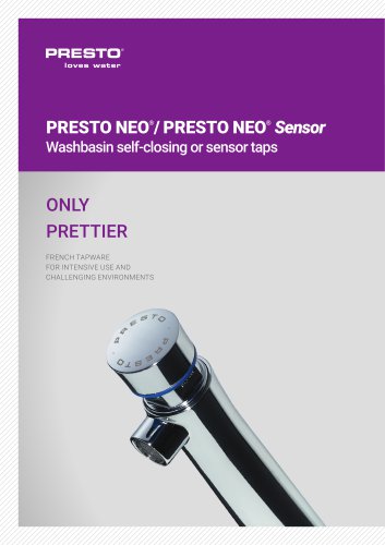 PRESTO NEO®/NEO® SENSOR/NEO® DUO - washbasin taps