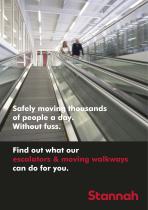 Safely moving thousands of people a day. Without fuss. Find out what our escalators & moving walkways can do for you.