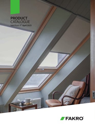 FAKRO PRODUCT CATALOGUE 2025