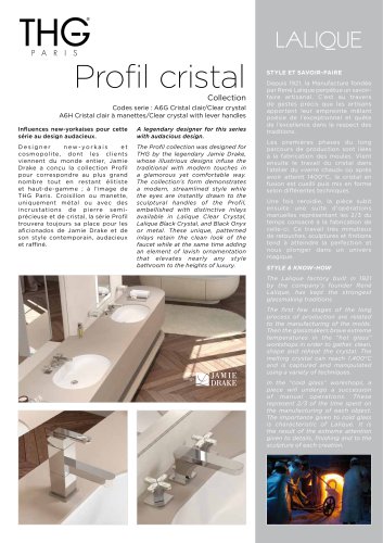 Profil cristal Collection