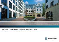 Entire Laminate Colour Range 2014