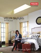 VELUX Skylights deck mounted