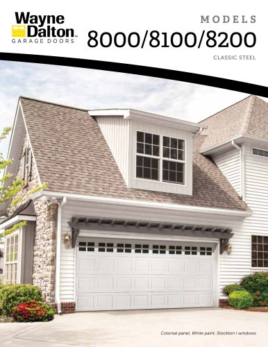 Model 8000-8200 | Classic Steel Garage Doors