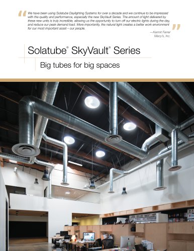 Solatube® SkyVault Series Folio