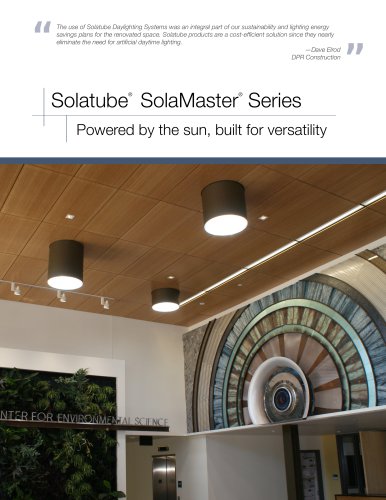 Solatube® SolaMaster Series Folio