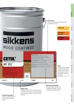 Sikkens Wood Coatings CATÁLOGO - 11