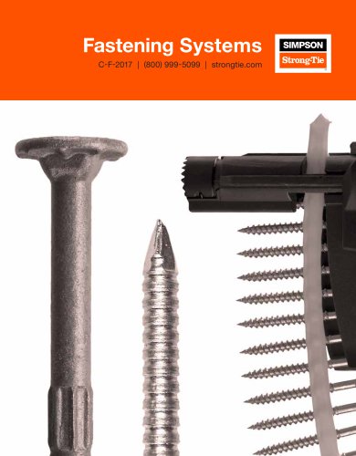 Fastening Systems Catalog