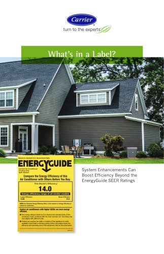 EnergyGuide Label Consumer Flyer