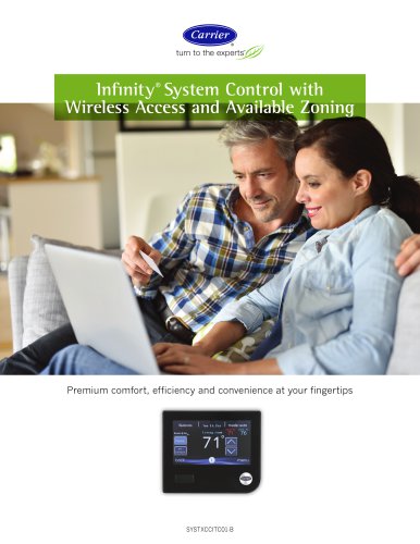 Infinity® System Control with Wireless Access and Available Zoning