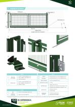 Puerta corredera Pro - Enmarcada Plus - 2