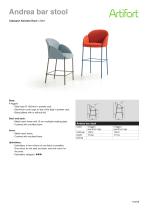 Andrea bar stool