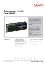 Programmable controller Type MCX15B