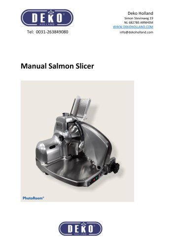 Manual Salmon Slicer