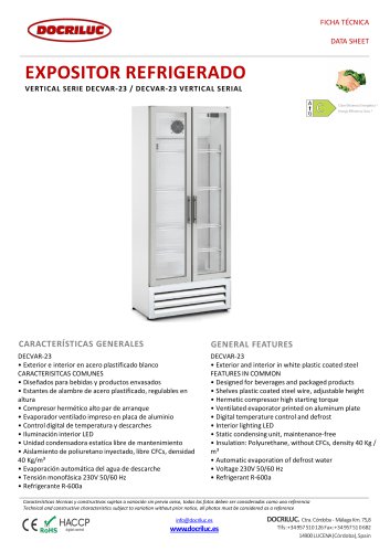 EXPOSITOR REFRIGERADO