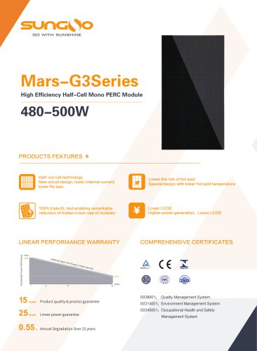 Mars-G3Series 480W-500W