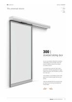 300 | standard sliding door