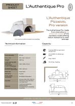 L'Authentique Pro - Product sheet