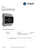 ADQUIO 8 PT1000 MODBUS MODULE - 1