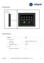 Pantalla Industrial ADQUIO 12.1 Casambi Gateway - 2