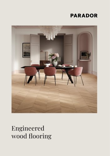 Engineered wood flooring