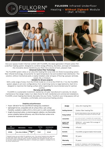 Infrared underfloor