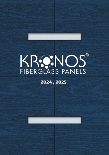 PANELES DE FIBRA DE VIDRIO KRONOS