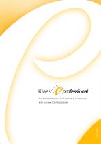 Klaes professional - THE COMPREHENSIVE SOLUTION FOR ALL COMPANIES WITH AUTOMATED PRODUCTION